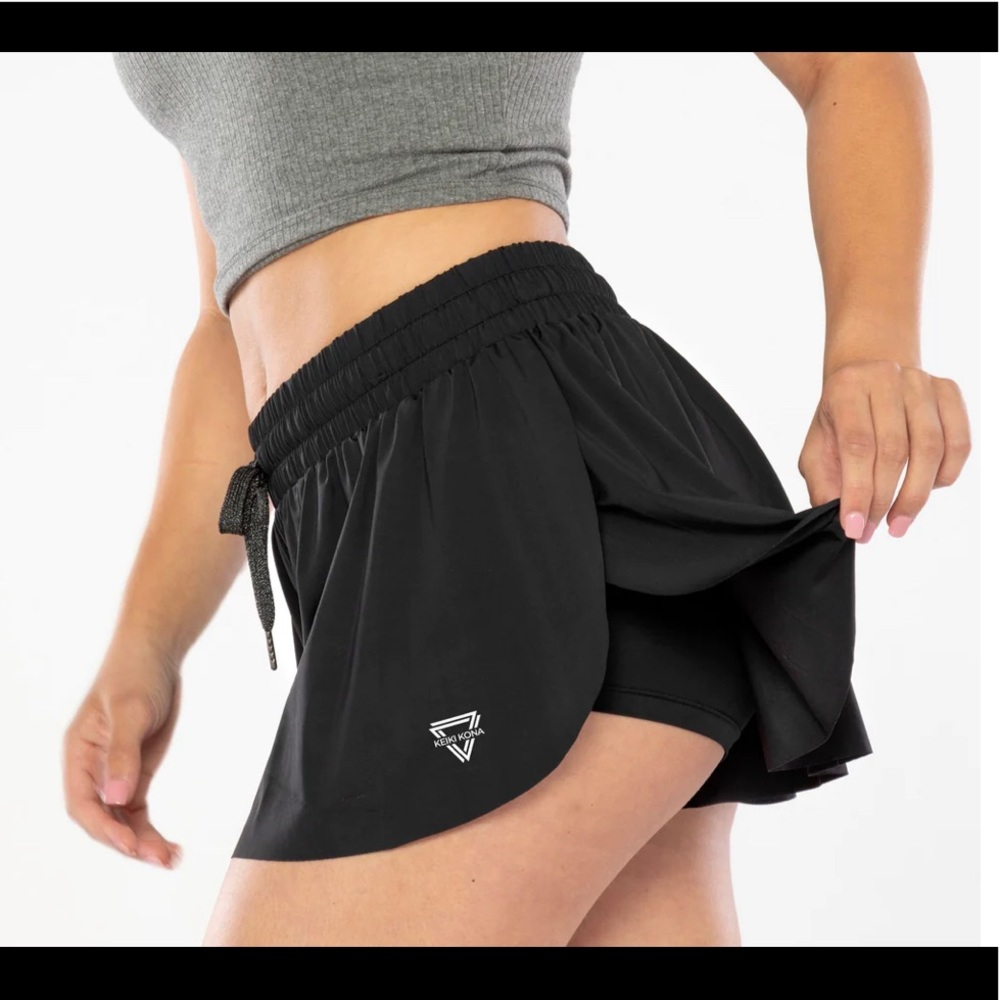 black Keiki Kona shorts